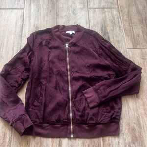Michael Stars Bomber Purple Medium